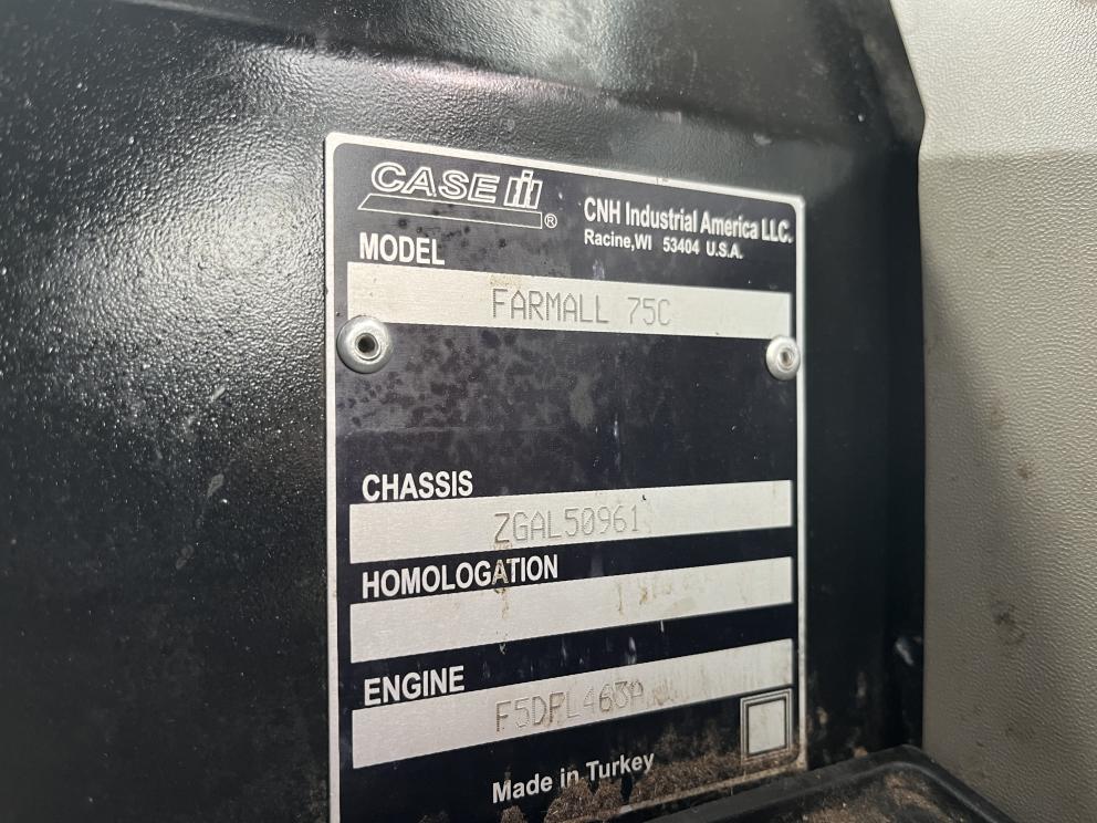 Image for 2016 Case IH FARMALL 75C