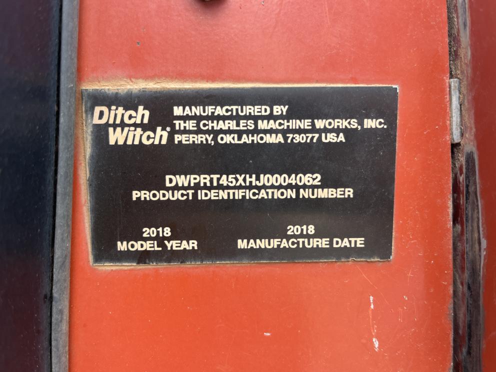 Image for 2018 Ditch Witch RT45