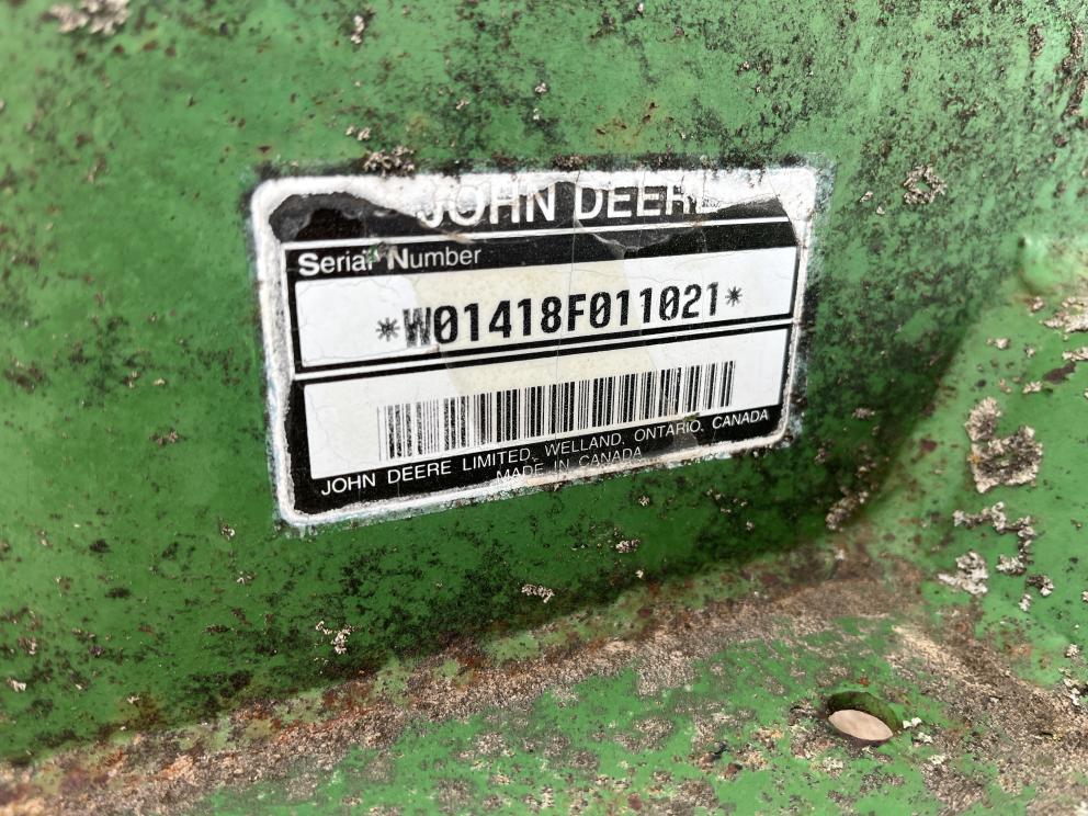 Image for 1995 John Deere 1418