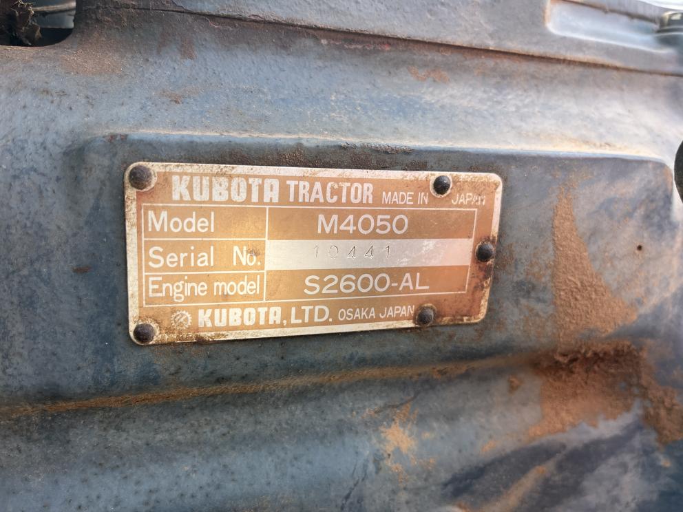 Image for Kubota M4050