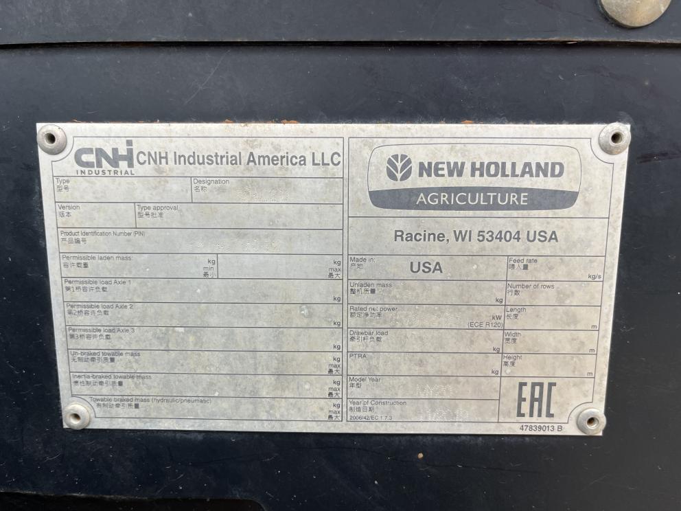 Image for 2019 New Holland Speedrower 220