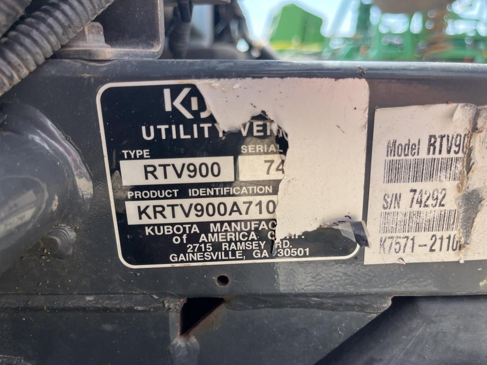 Image for 2007 Kubota RTV900
