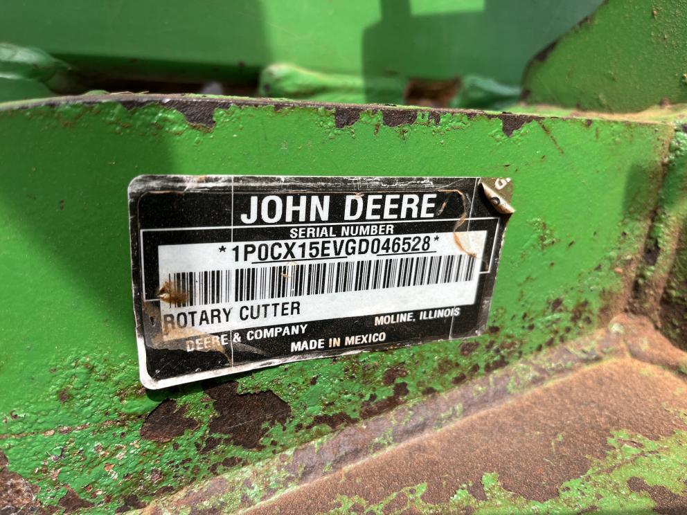 Image for 2016 John Deere CX15