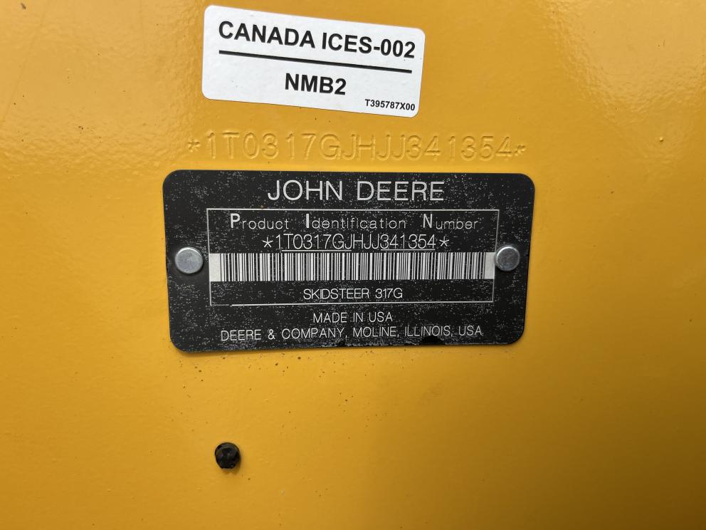 Image for 2018 Deere 317G