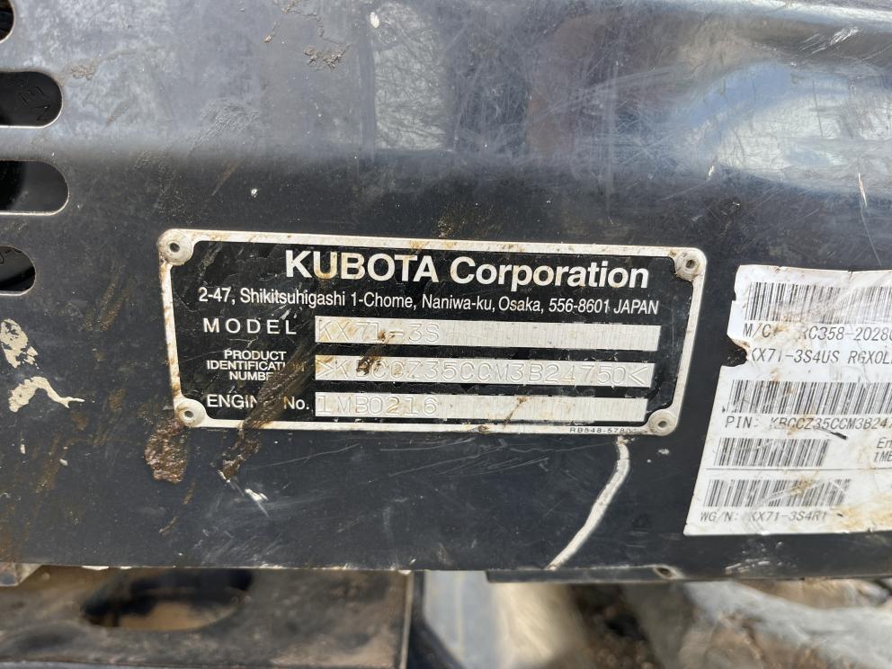 Image for 2021 Kubota KX71-3