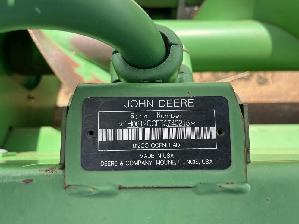 Image for 2011 John Deere 612C