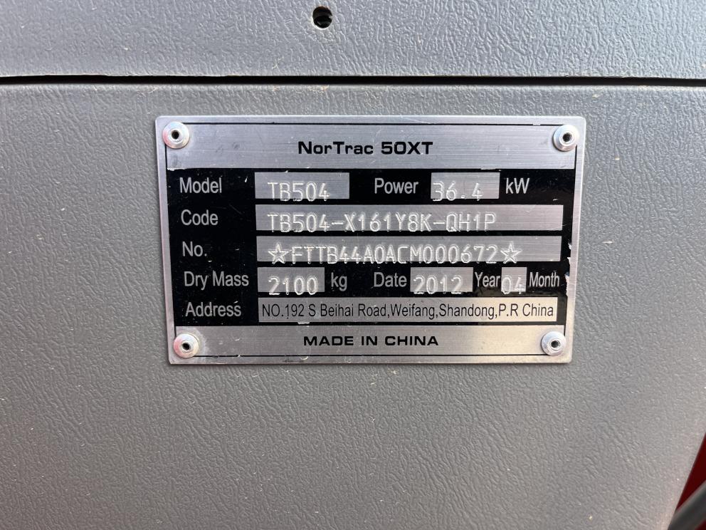 Image for 2012 NorTrac 50XT
