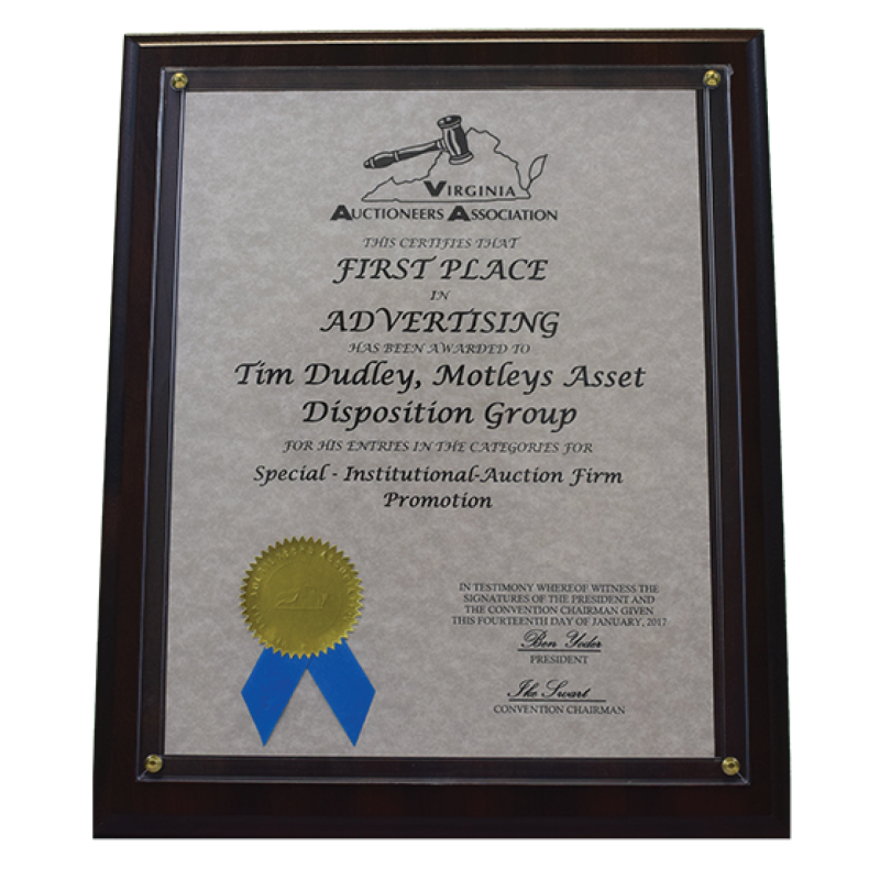 Image of First Place in Advertising