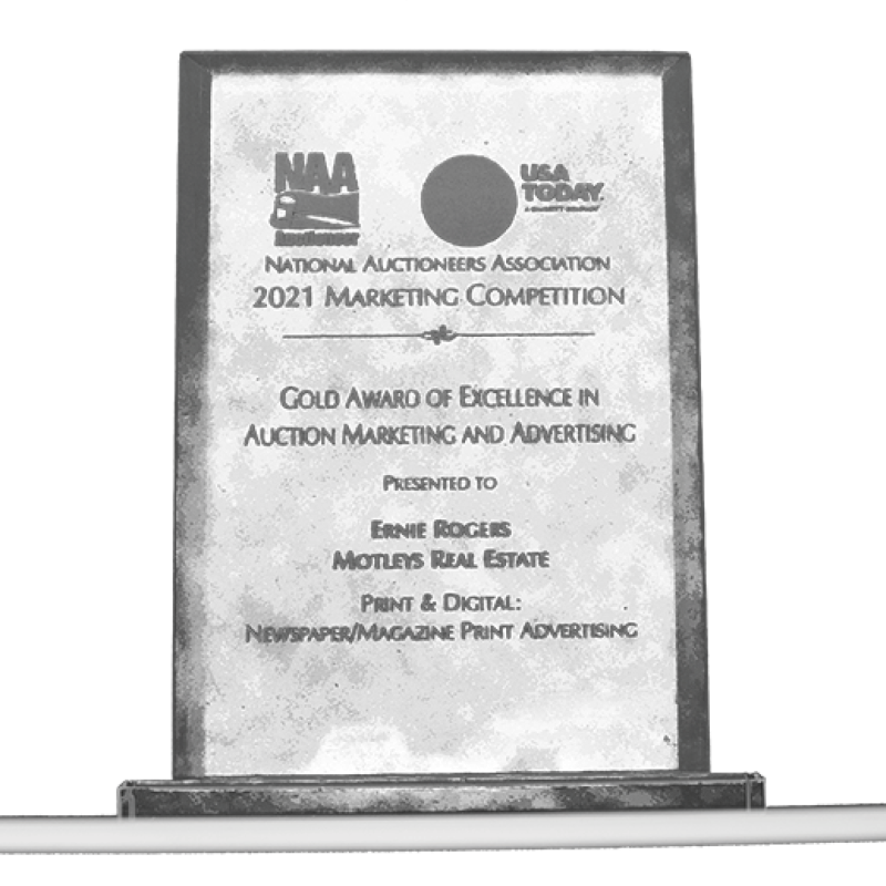 Image of Gold Award of Excellence in Auction Marketing & Advertising
