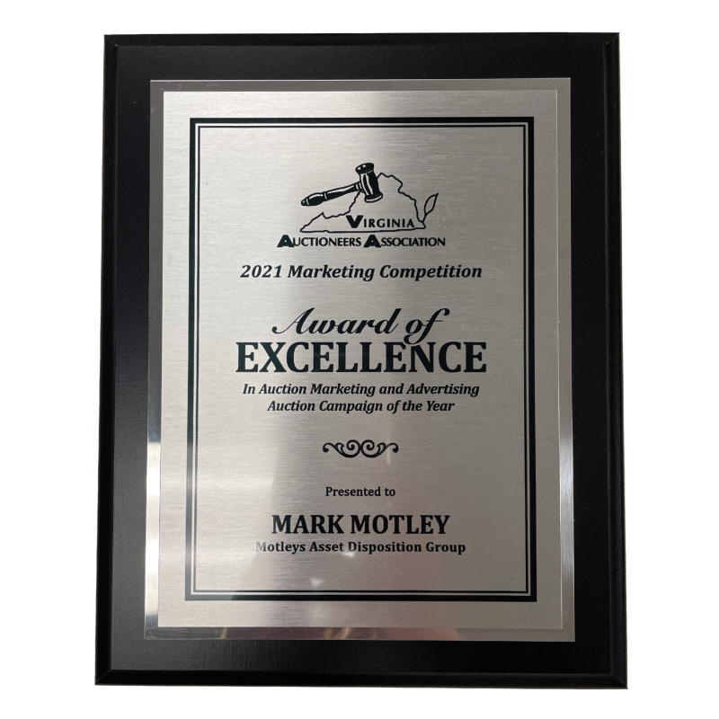 Image of Award of Excellence in Auction Marketing and Advertising