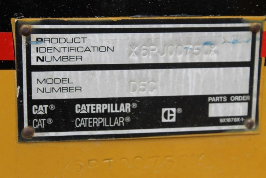 Image for 1993 Cat D5C Crawler Dozer