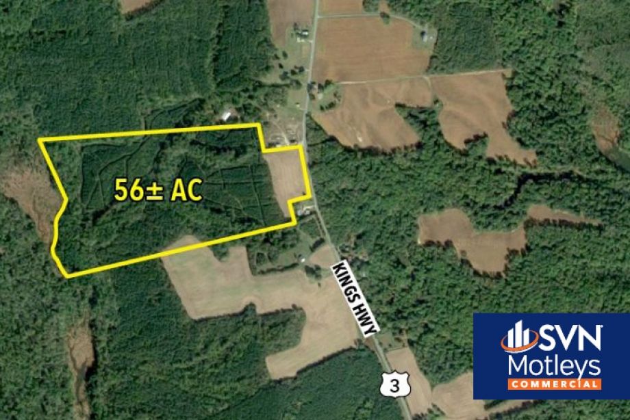 Image for FOR SALE | 56 Acres of Land zoned Industrial M-1 and  agricultural A-1 near Montross, VA