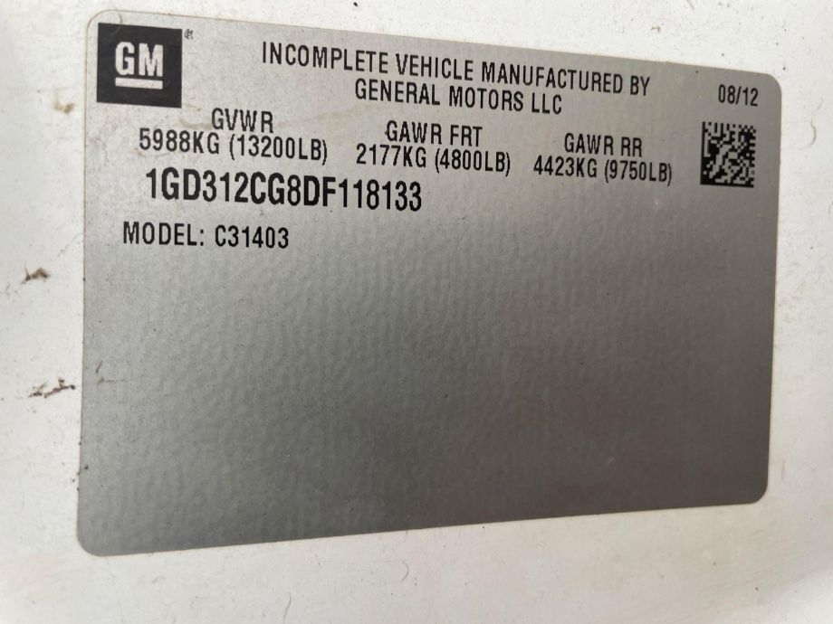 Image for 2013 GMC 3500 Utility Body Truck