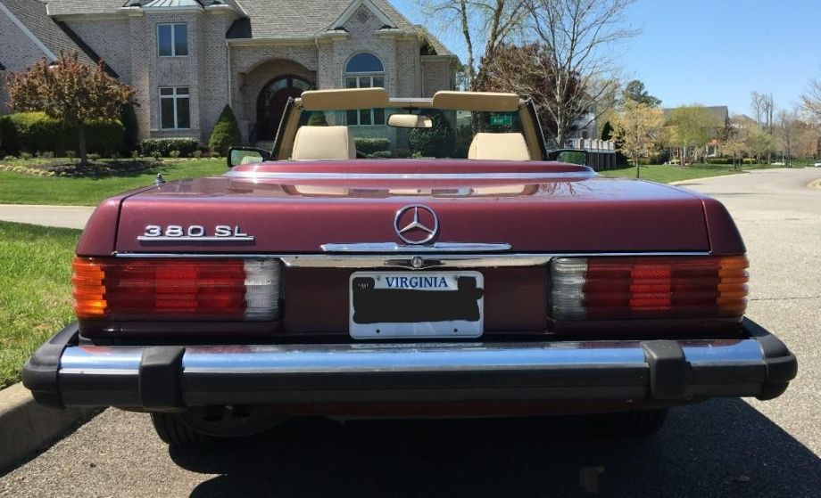 Image for 1985 Mercedes-Benz 380SL Coupe