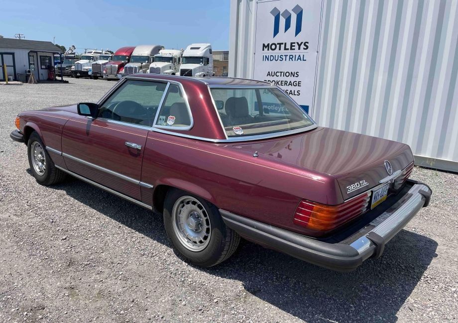 Image for 1985 Mercedes-Benz 380SL Coupe