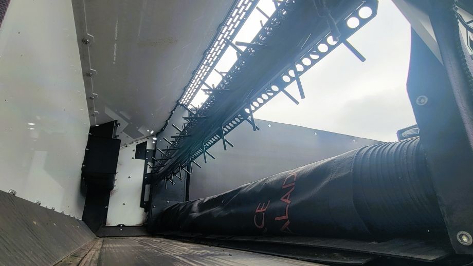 Image for 2025 Mulch Mate DS1000 mounted on 2025 Belmont Dump Trailer