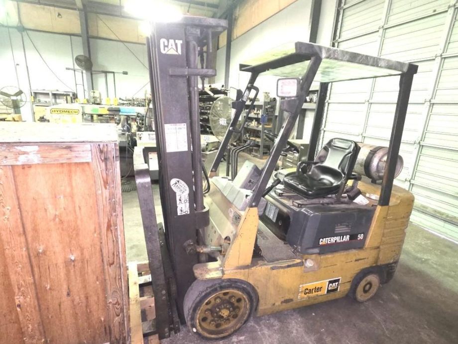 Image for Caterpillar GC25K Warehouse Forklift, 189” Lift Height, LPG Powered