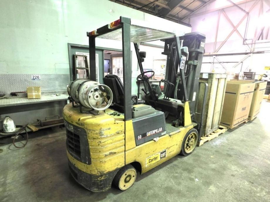 Image for Caterpillar GC25K Warehouse Forklift, 189” Lift Height, LPG Powered