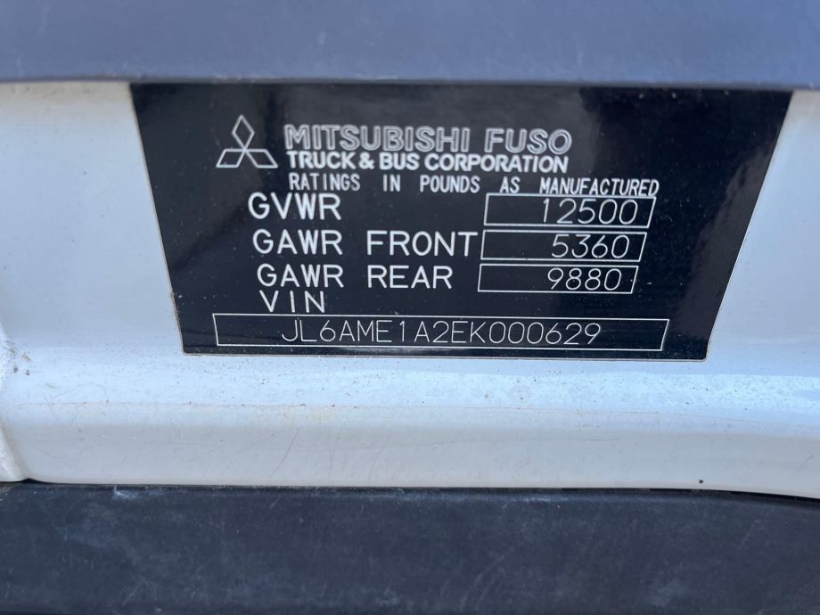 Image for 2014 Mitsubishi Fuso FE125 S/A Utility Truck