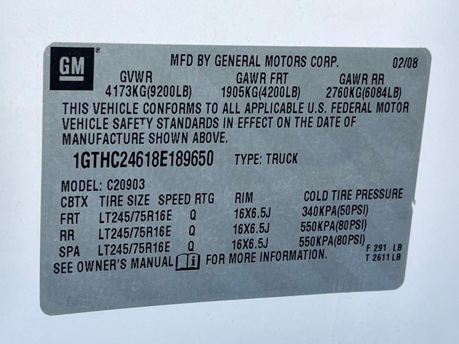 Image for 2008 GMC Sierra 2500HD Pickup Truck