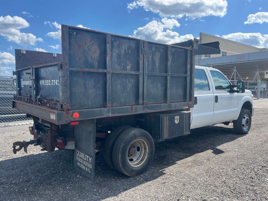 Image for 2015 Ford F350 XLT SD Crew Cab 4x4 9’ Dump Truck