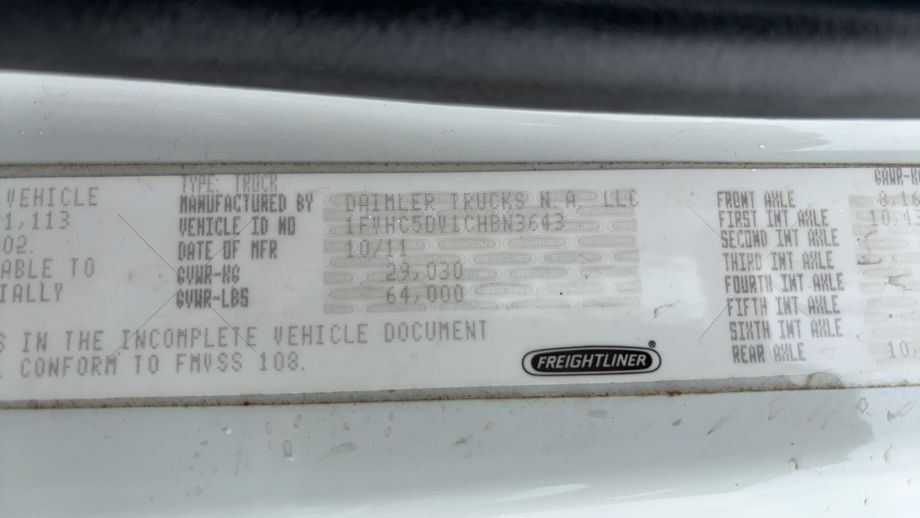 Image for 2012 Freightliner Business Class M2 T/A Knuckle Boom Road Tractor