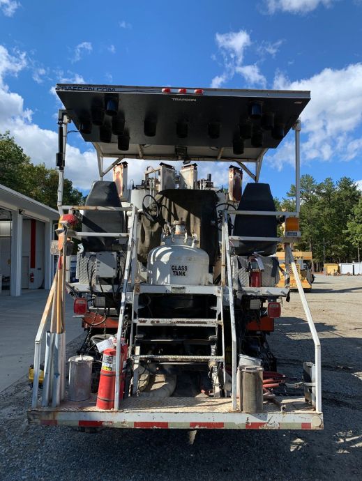Image for 2000 GMC T8500 CDI 3-Kettle Thermoplastic Striping Truck Low Miles 47,356