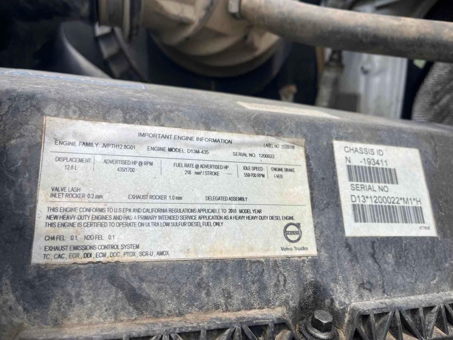 Image for 2019 Volvo VHD 22’ T/A Roll Off Truck, Heavy-Duty Capability