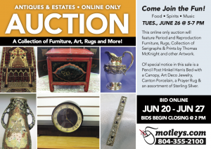 Image for Antiques & Estates Auction