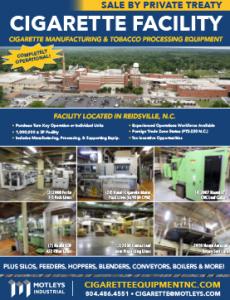 cigarette factory for sale Experience cigarette factory for sale Experience