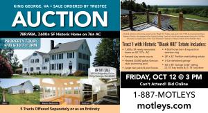 Image for Historic Home on 76± AC | King George, VA