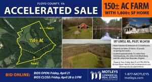 Image for 150± AC Farm | Floyd County, VA