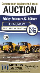 Image for 600+ Lot Construction Equip. & Trucks