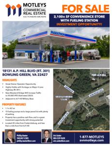 Image for 2,100± SF Convenience Store with Fueling Station | Bowling Green, VA
