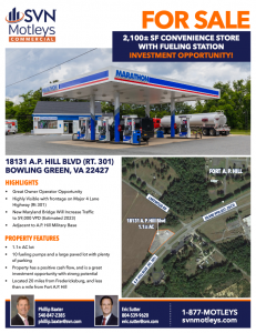 Image for 2,100± SF Convenience Store with Fueling Station | Bowling Green, VA