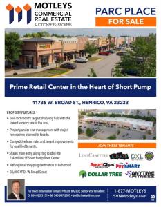 Image for Parc Place -&nbsp; Retail Center in the Heart of Short Pump, Richmond, VA