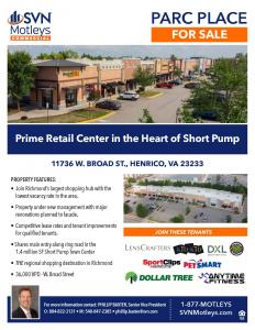 Image for Parc Place -  Retail Center in the Heart of Short Pump, Richmond, VA