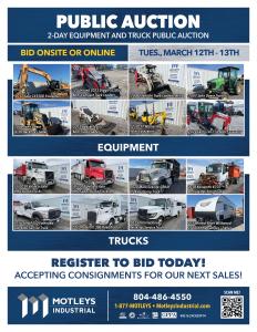 Image for 2-Day Construction Equipment and Truck Auction