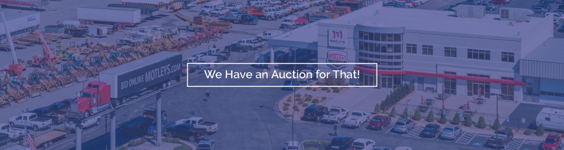 We have an auction slider