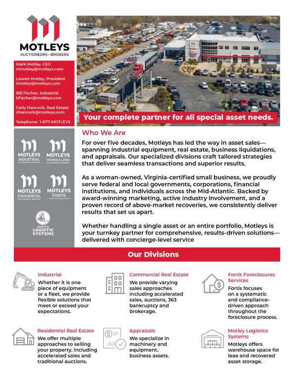 Motleys Brochure