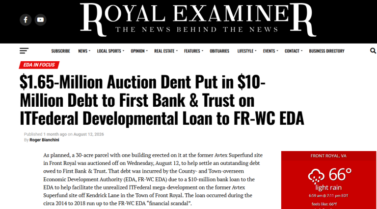 $1.65-Million Auction Dent