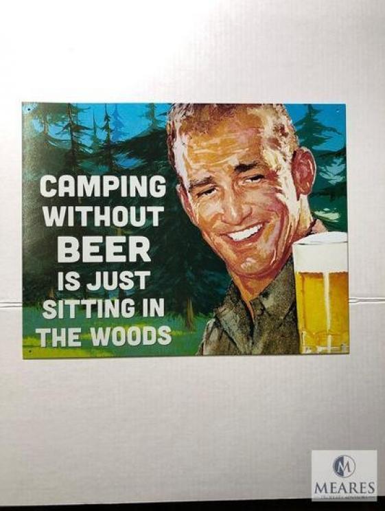 Image for Man Cave Advertising Sign Auction