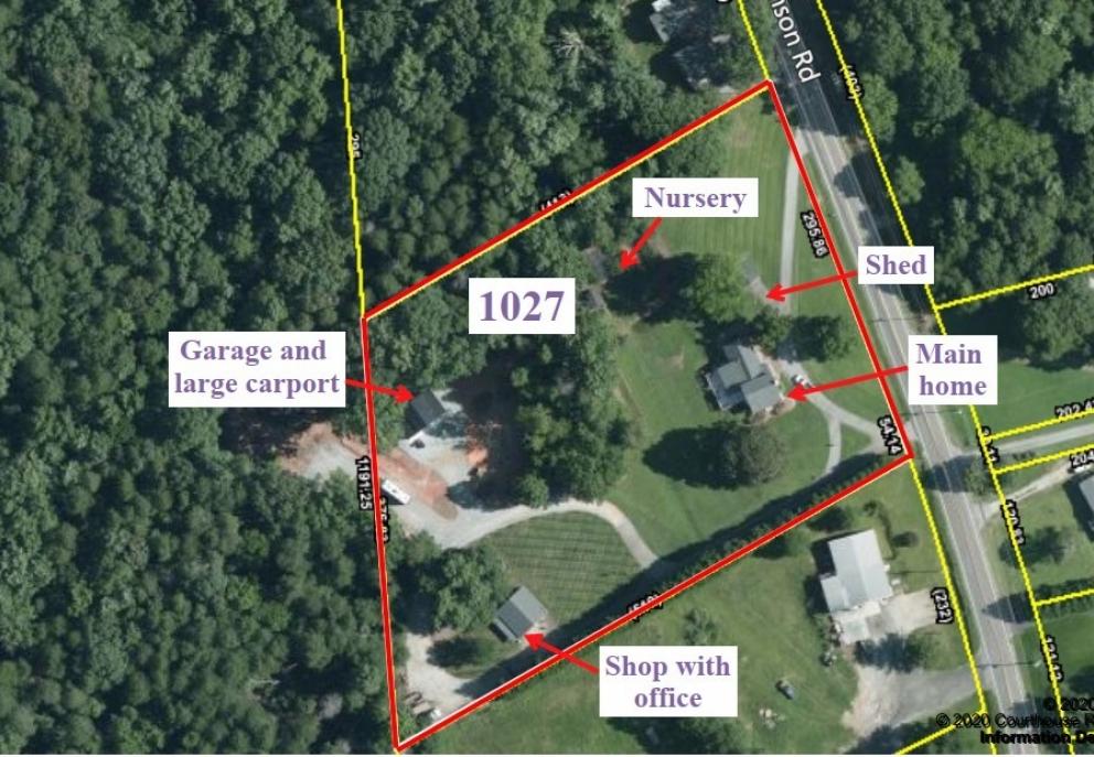 Parcel 1027 layout