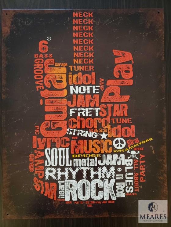 Image for Retro Tin Sign Auction - Humor & Inspiration