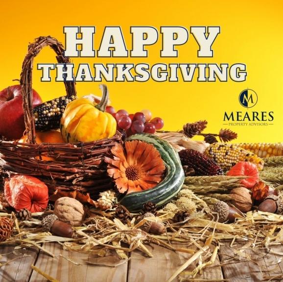Happy thanksgiving from meares property advisors