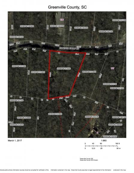 Thomason - conifer falls gc map