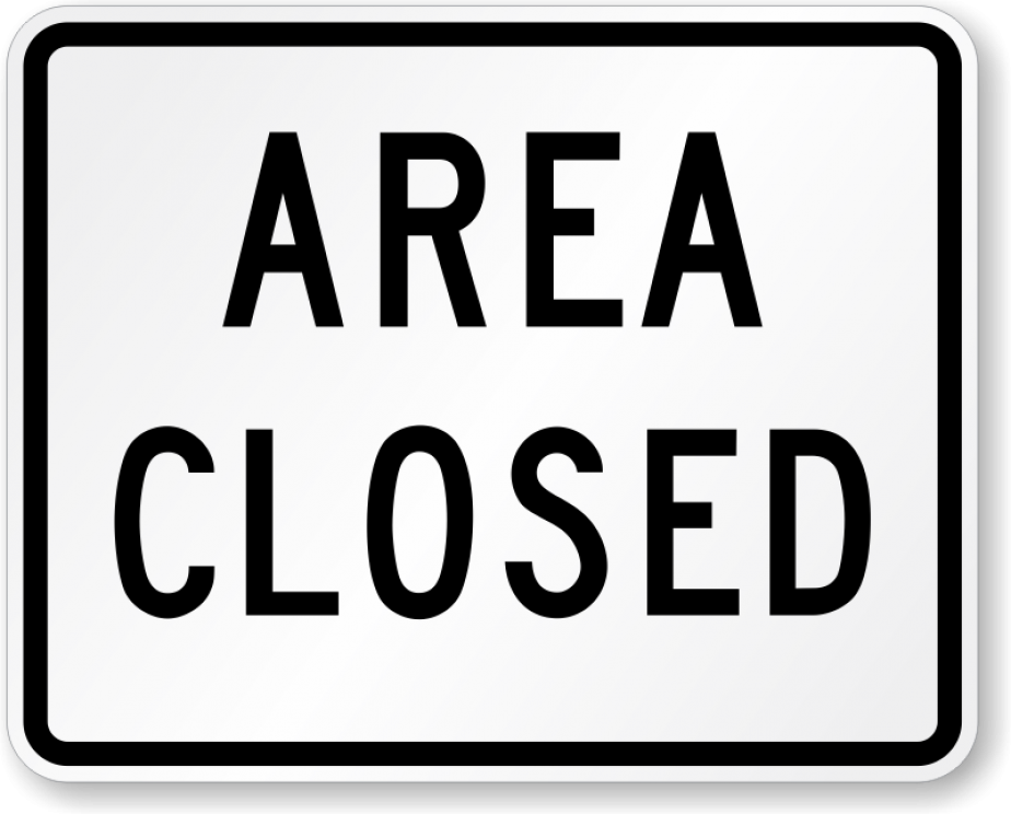 Area-closed