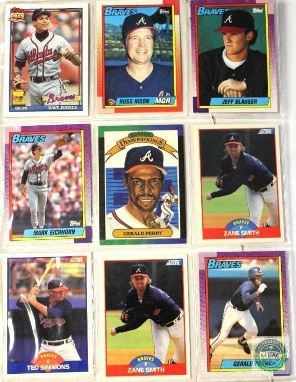 Image for Sheets of Collectible Baseball and Sports Trading Cards