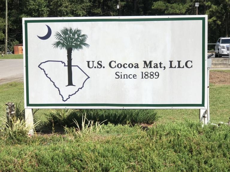 Us cocoa mat front