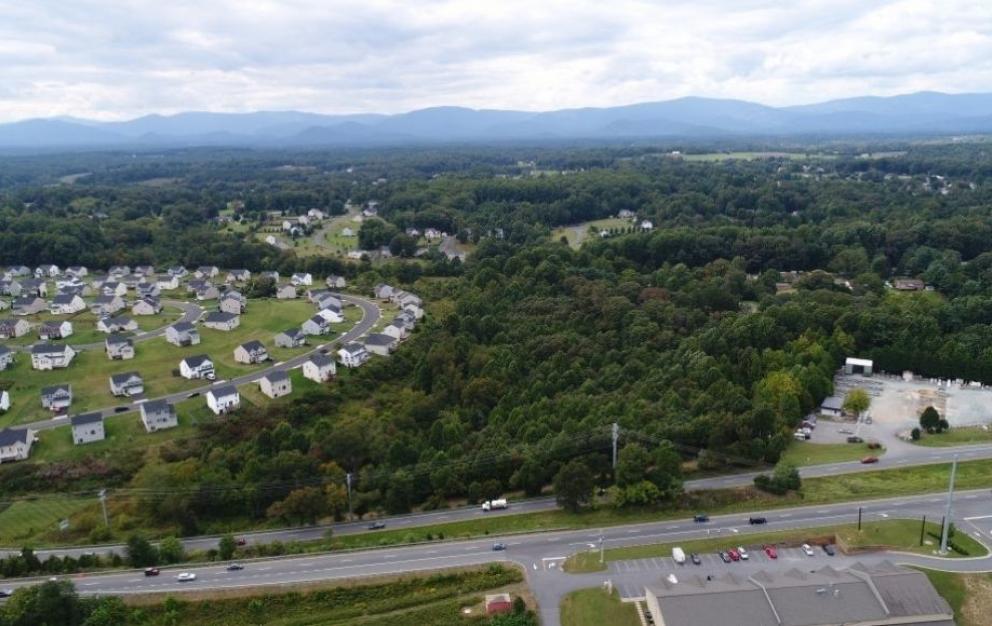 Image for 7 +/- Commercial Acres w/900’ +/- of Rt. 29 Frontage—Water & Sewer at Property!